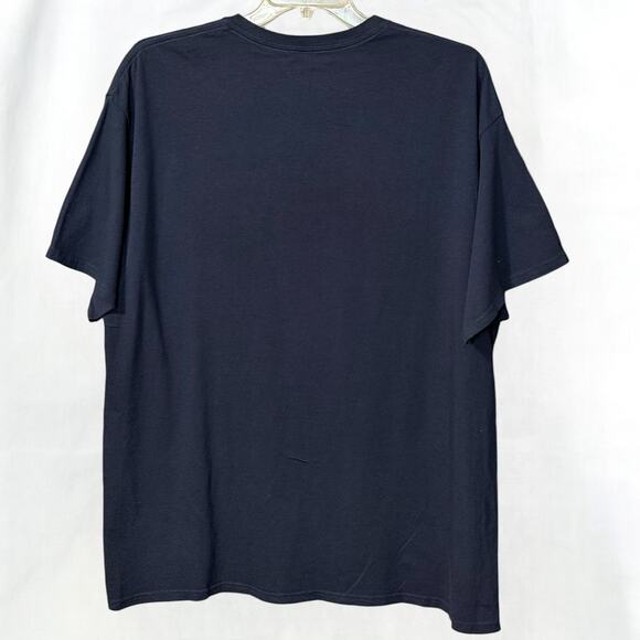 Seattle Seahawks NFL Team Apparel T-Shirt XXL Blue Neon Green Logo Cotton NWOT - Picture 4 of 4